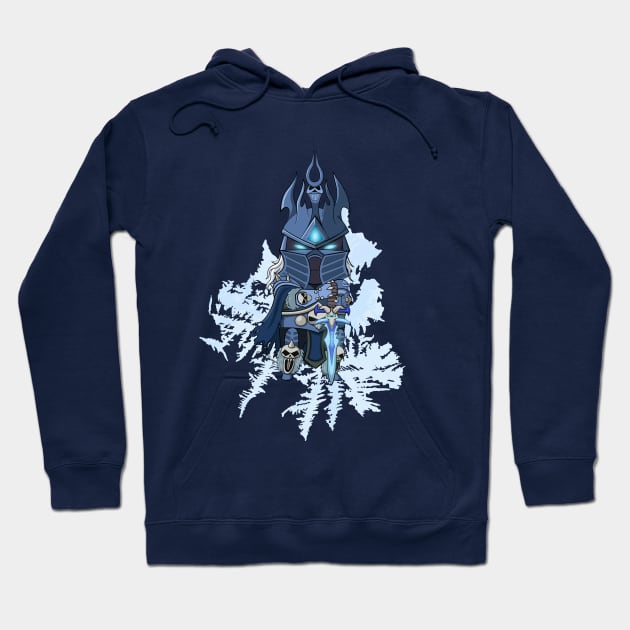 Lich King - Arthas Hoodie by CrisArroyo